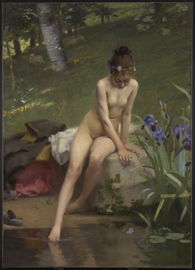 La Petite Bergère, 1892 - Paul Peel